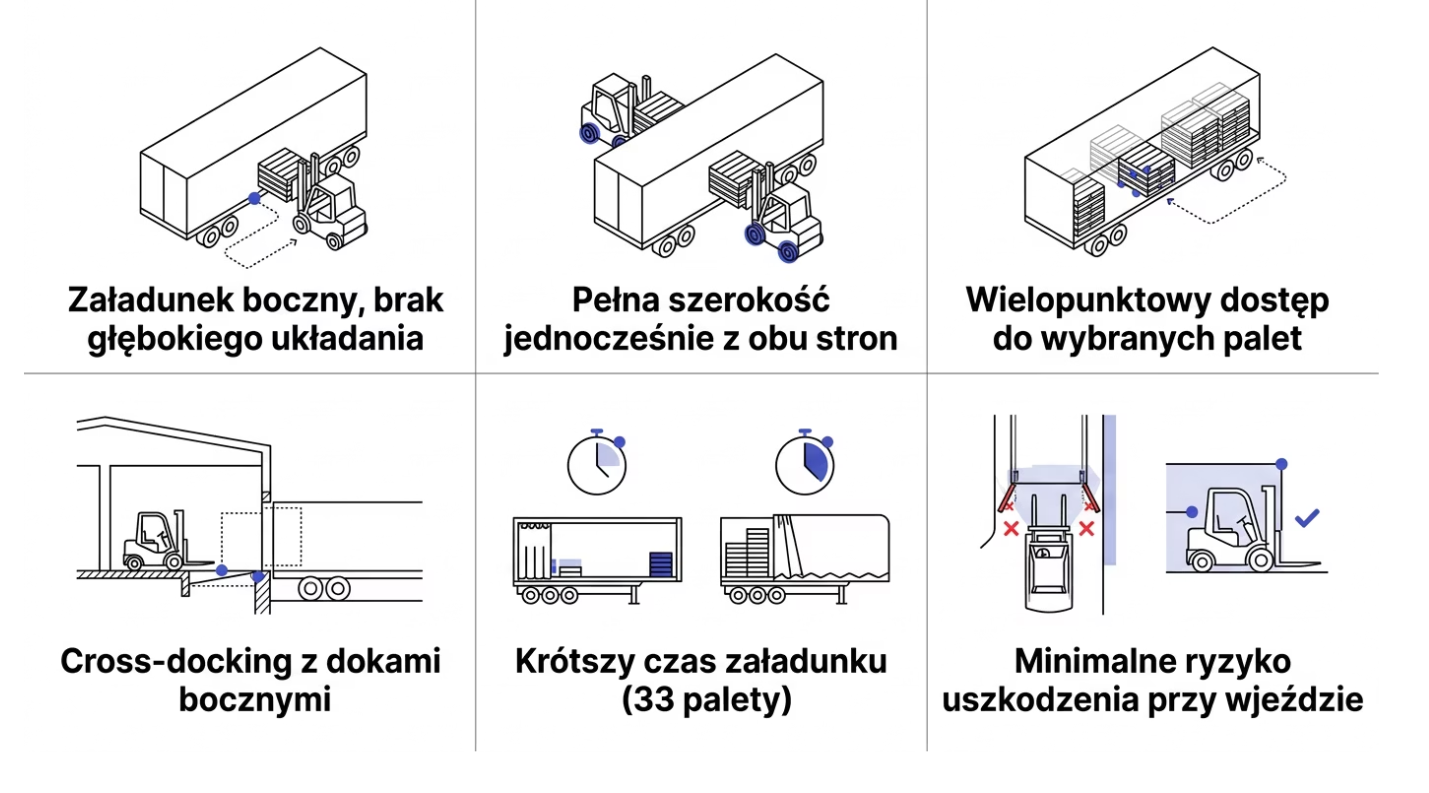 Curtain vs tarpaulin trailer - advantages of curtainsider